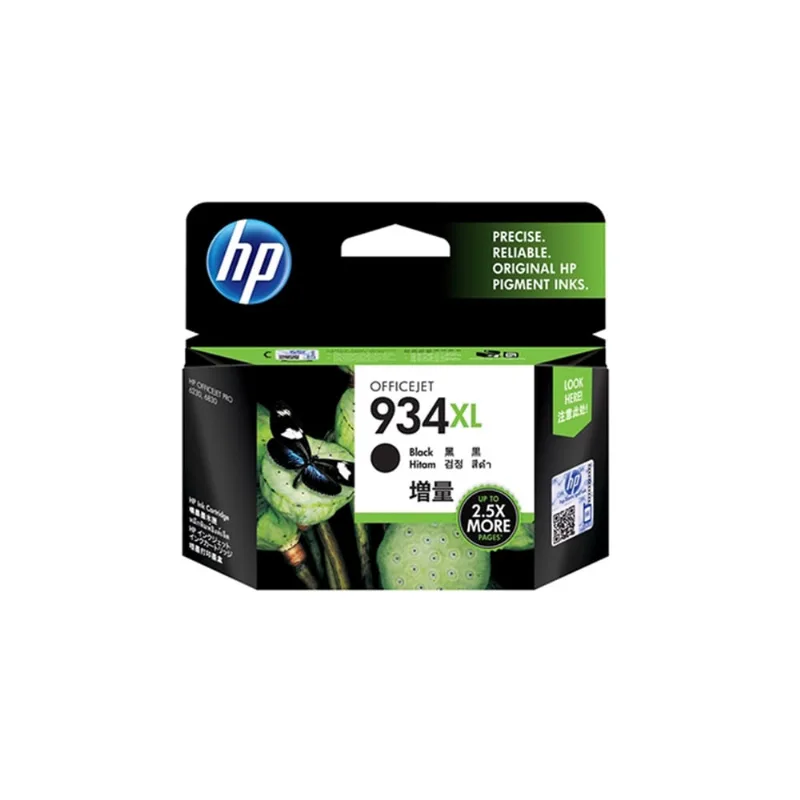 Cartucho de Tinta hp 934 934XL C2P23AL C2P23AN C2P23AB Preto 6230 6830 Original 25ml