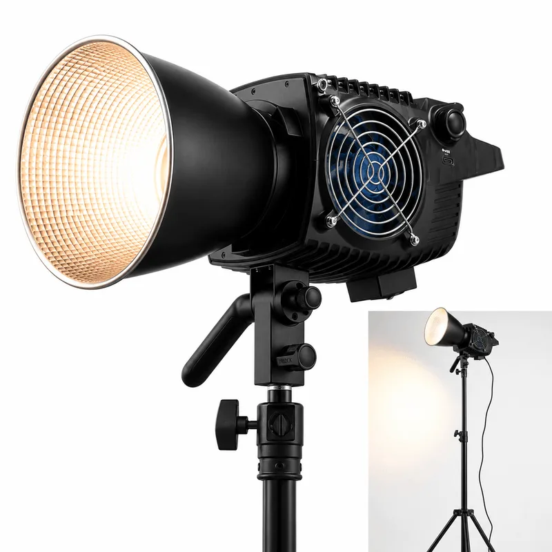 Iluminador LED COB Zhiyun MOLUS B300 Bi-Color 300W Bowens (Bivolt)