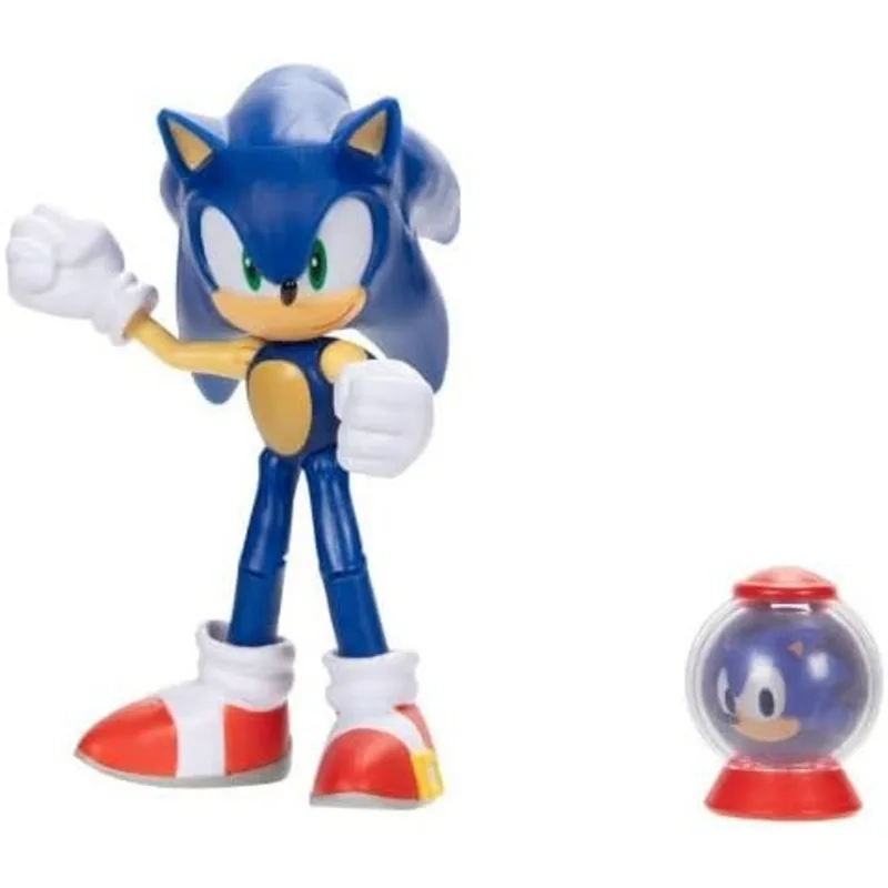 Sonic - Boneco Articulado - Sonic com Acessório - Sunny