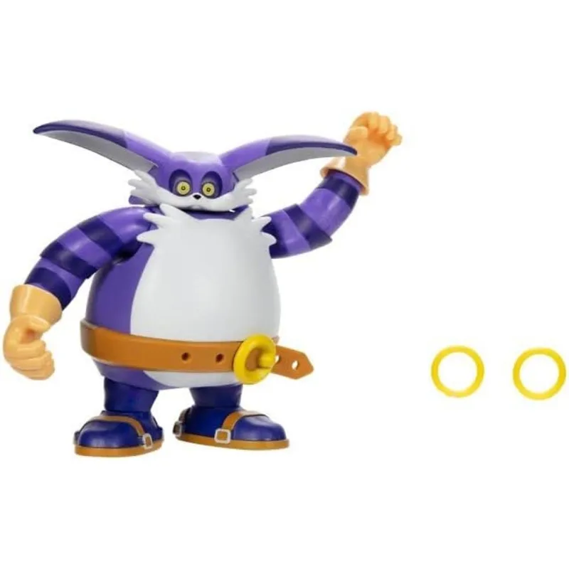 Sonic - Boneco Articulado - Big com Acessório - Sunny