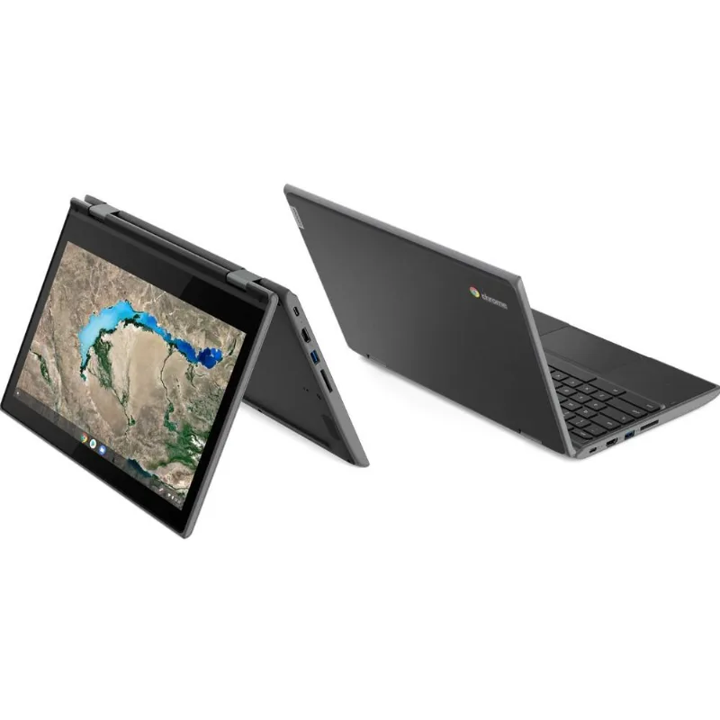 Chromebook Lenovo 300e Celeron 4GB 32GB eMMC Google Chrome OS 11.6" LED HD Multitouch Antirreflexo