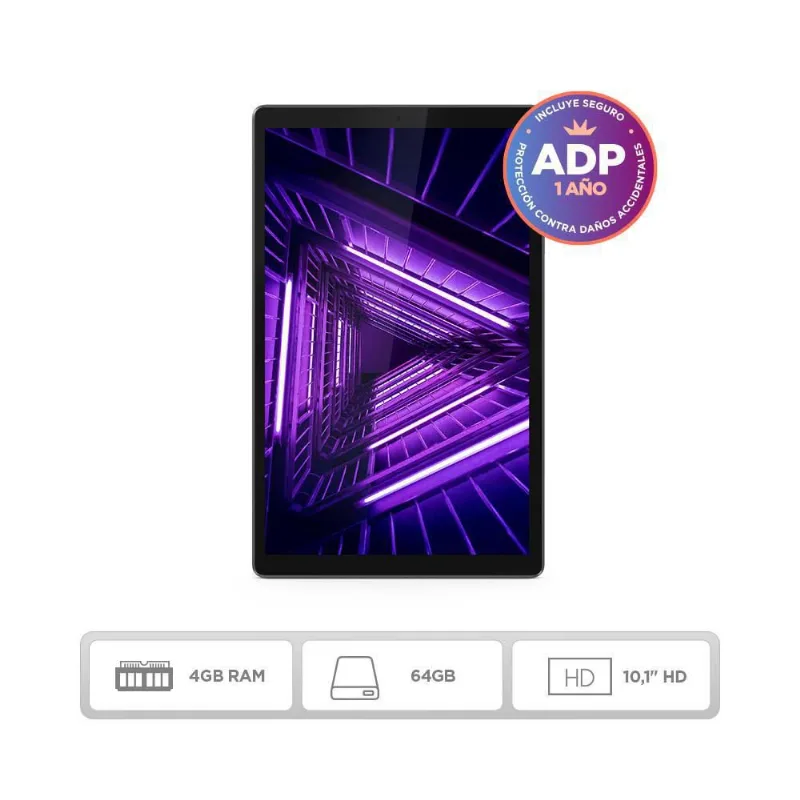 Tablet LENOVO 10.1 pulgadas Wifi 64 GB 4 GB RAM Gris Hierro
