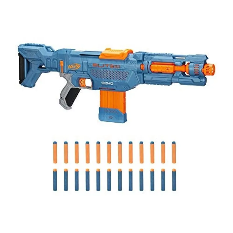 Lançador Elite 2.0 CS-10 - 24 dardos, clipe 10, estoque rem. e trilhos