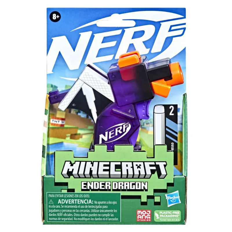 Lanzador Minecraft Ender Dragon NERF