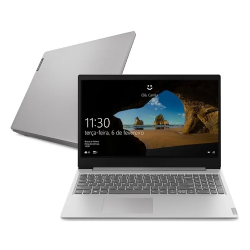 Notebook 15.6pol Lenovo Ideapad Ultrafino S145 82DJ0005BR (i5 1035G1, 4GB DDR4 +16GB Optane, HD 1TB, Win 10 Home)