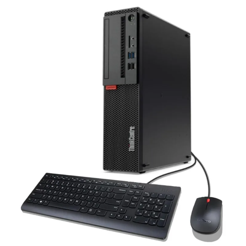 Computador Desktop Lenovo M80q i7-10700T 16GB 256GB SSD Windows 10 Home 11DQ002RBP Preto