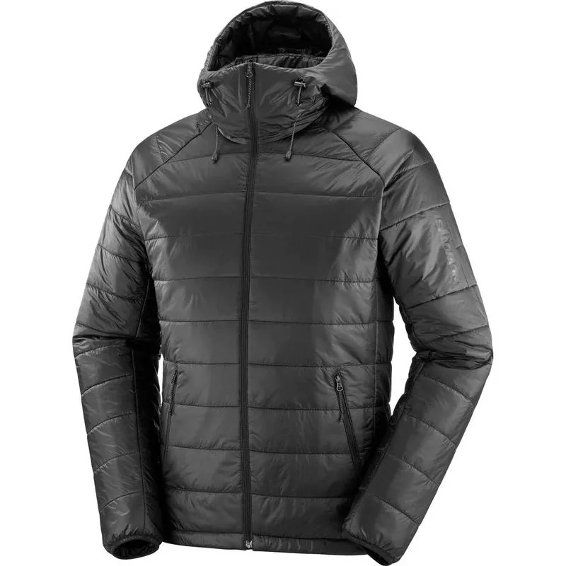 Jaqueta Salomon Outline Insulated HD Preta Masculina EGG / Preto