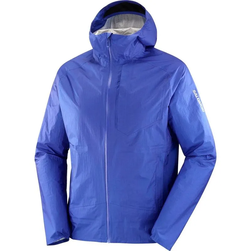 Jaqueta Salomon Bonatti Waterproof II Impermeável Corta Vento Masculina Azul M / Azul