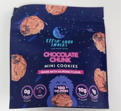 Chocolate chunk mini cookies