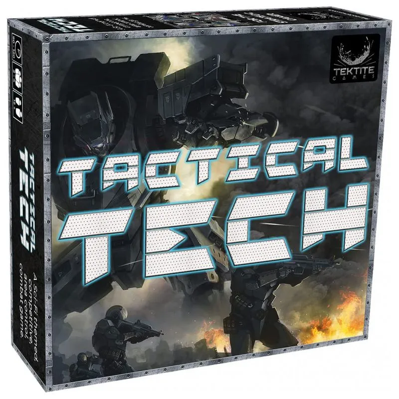 Tektite Games TGT1001 Jogo de Estratégia Tactical Tech 2 a 4 Jogadores, Para Maiores de 12 Anos