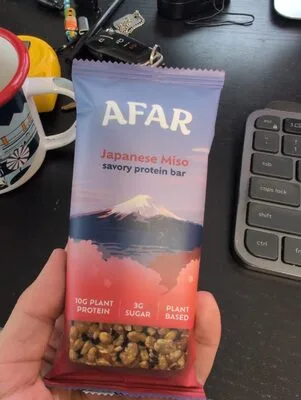 Japanese Miso savory protein bar