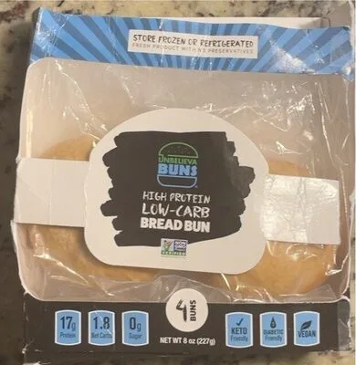 High protein low carb bread bun