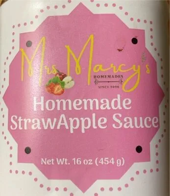 StrawApple Sauce - Homemade