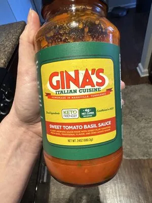 Sweet, tomato basil sauce