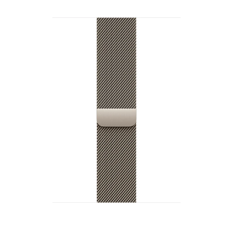 46mm Natural Milanese Loop S/M