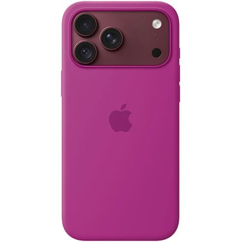 Capa em Silicone Apple com MagSafe para iPhone 18 Pro Max – Magenta