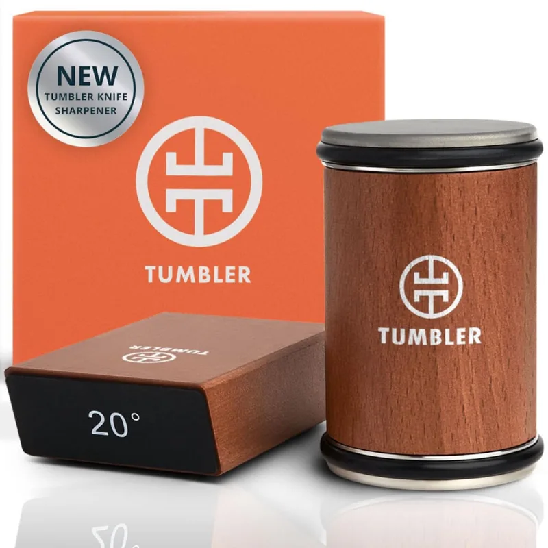 Tumbler Rolling Knife Sharpener - Facilitar a afiação de fa