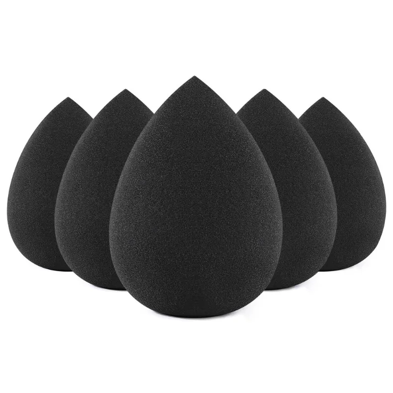 Conjunto De Esponjas De Maquiagem Beakey Boun Boun 5 Unidades Para Líquido E Pó