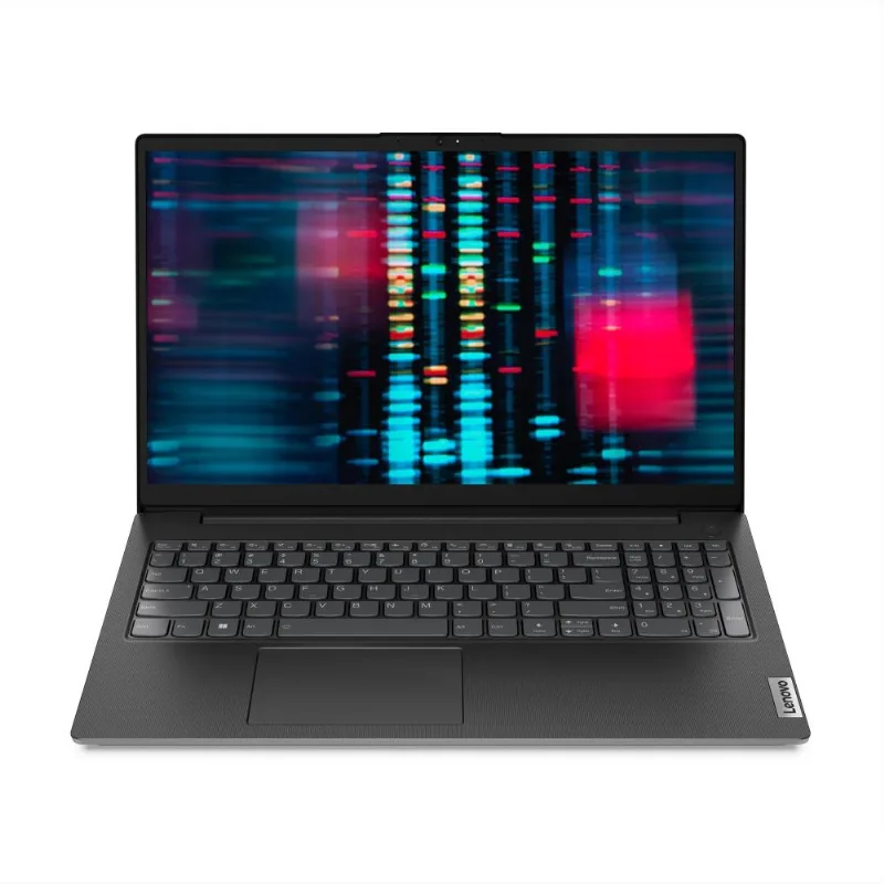 Notebook Lenovo V15 i5-1235U 8GB 256GB SSD Linux 15.6" FHD 82UMS00100 Preto
