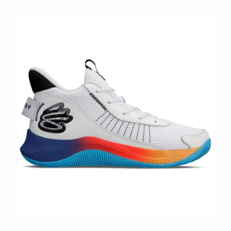 Tênis Under Armour Curry 3Z7 Masculino Branco Azul