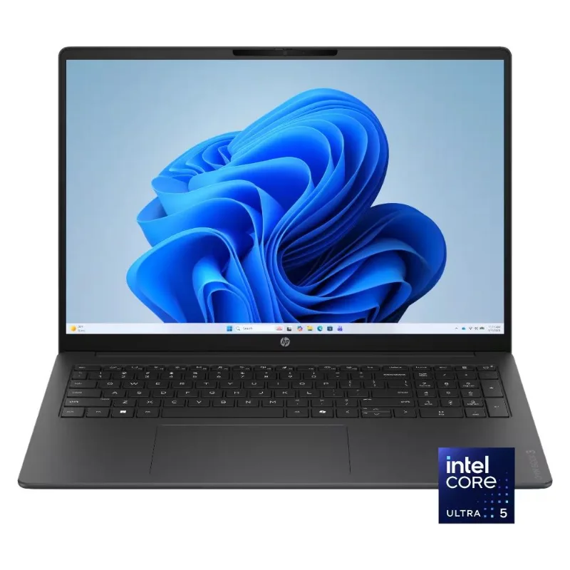 Notebook HP Omnibook 3 com Intel Core Ultra 5 / 8GB RAM / SSD 512GB / Tela Touch 16 / Windows 11