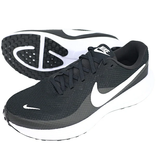 ナイキ NIKE レボリューション REVOLUTION 8 WIDE メンズ ランニングシューズ HQ1996-001 001 / 25.0cm