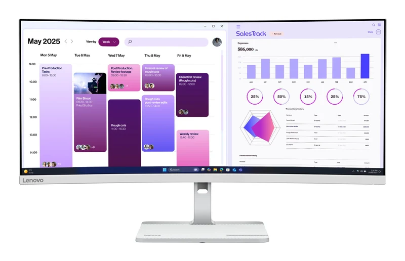 Lenovo L34W-4C Monitor