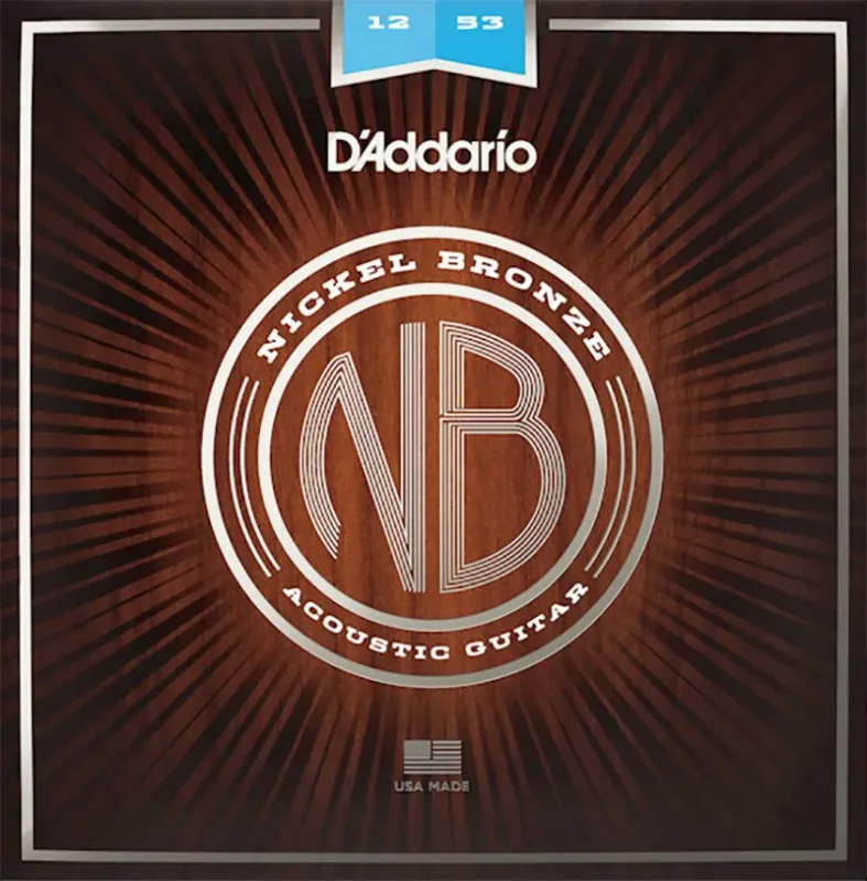 Encordoamento Violao Aco 012 D´Addario Nickel Bronze NB1253
