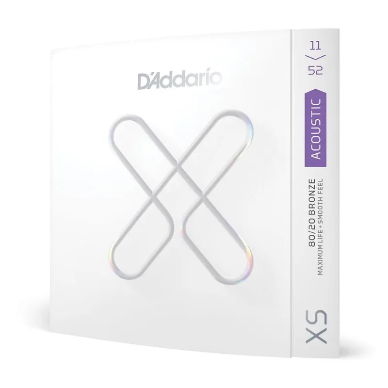 Encordoamento para Violão Revestido XS 80-20 XSABR1152 D'Addario
