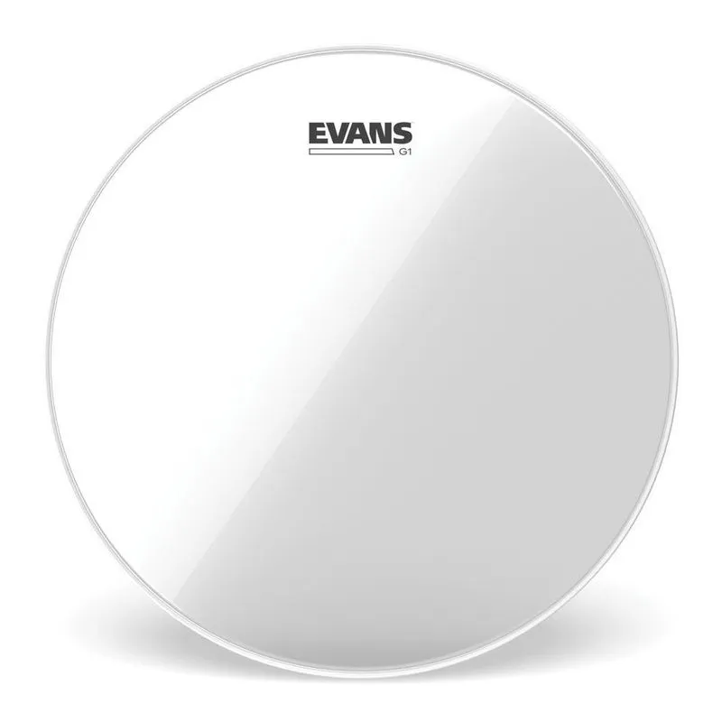 Pele Para Caixa E Tom G1 Transparente 18'' Evans Tt18g1