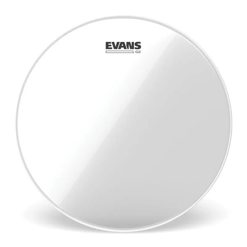Pele Para Bateria G2 Transparente Filme Duplo 6'' Evans