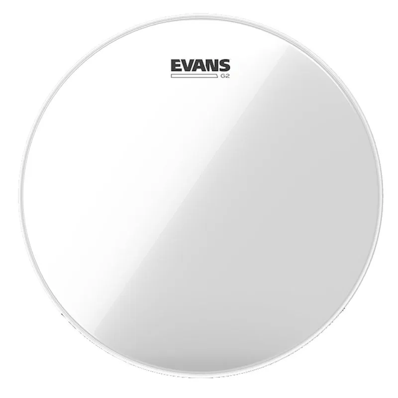 Pele para Tom Caixa 8 Evans G2 Clear Hidraúlica Transparente Level 360 TT08G2