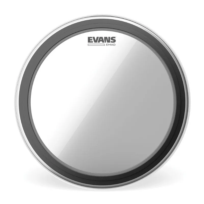 Pele Batedeira Bumbo 16\' Evans Emad Transparente Bd16emad [f035]