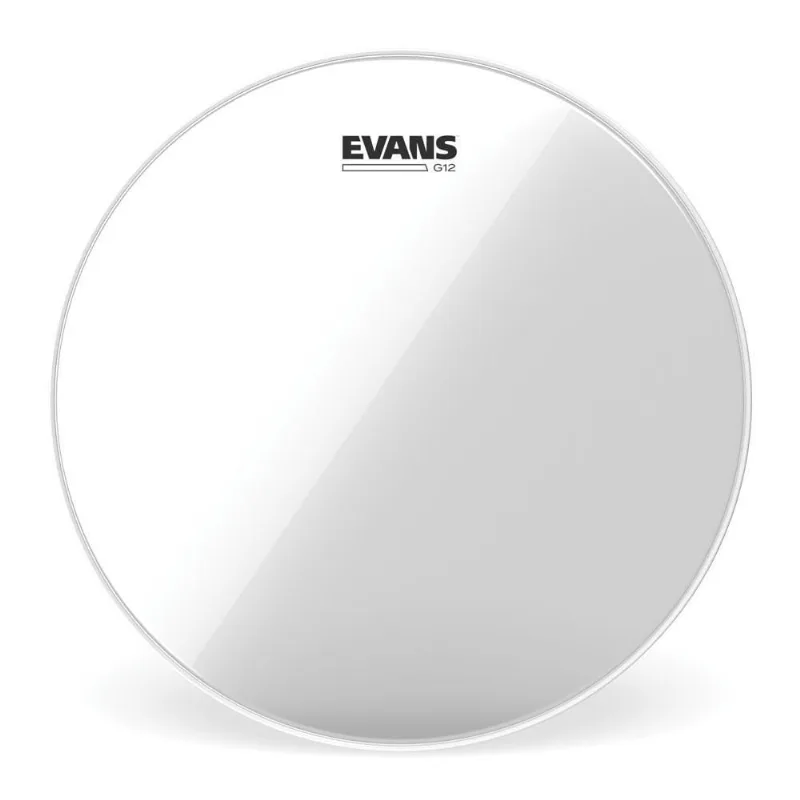 Pele Para Caixa E Tom 12\' Evans G12 Transparente Tt12g12 [f035]