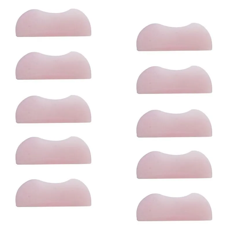 5 Pares De Encrespador De Cílios De Silicone Curling Perming False Eye