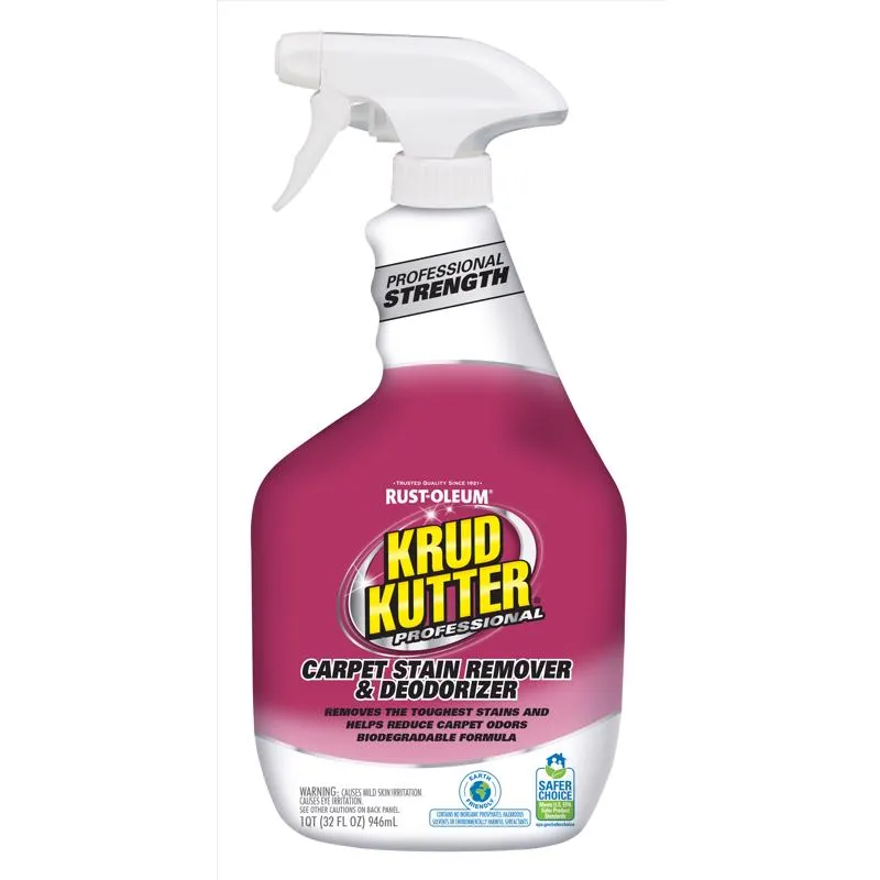 Removedor De Manchas De Carpete Krud Kutter Professional 946 Ml (pacote Com 6)