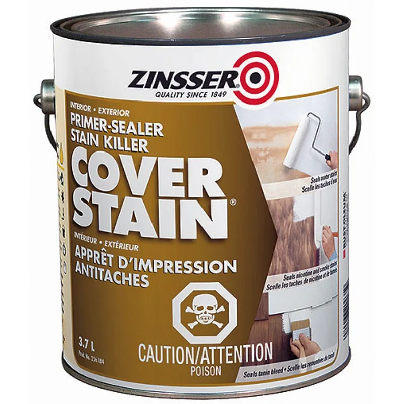 Primer-Sealer Stain Killer Cover Stain White - 3.78 L