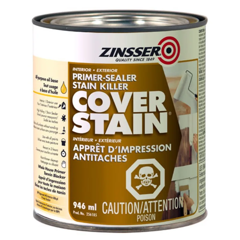 Primer-Sealer Stain Killer Cover Stain White - 946 ml