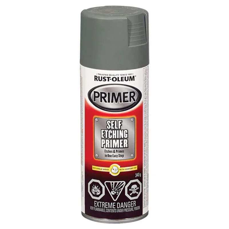 Self-Etching Primer - Green/Grey - 340 g