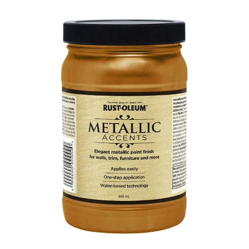 Rust-Oleum 946-ml Gold Mine Water-Based Metallic Accents Paint