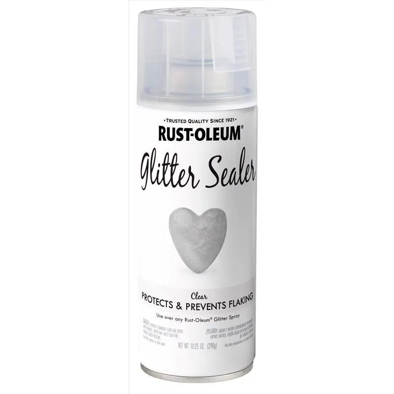 Tinta Spray Rust-oleum Clear Glitter Sealer 300ml