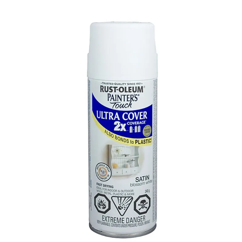 Ultra Cover 2X Spray Paint - Interior/Exterior - 340 g - Blossom White - Satin