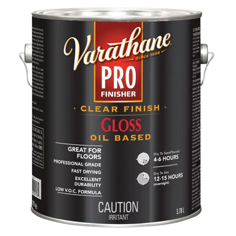 Varathane ProFinisher 3.78-L Interior Oil-Based Gloss Clear Finish