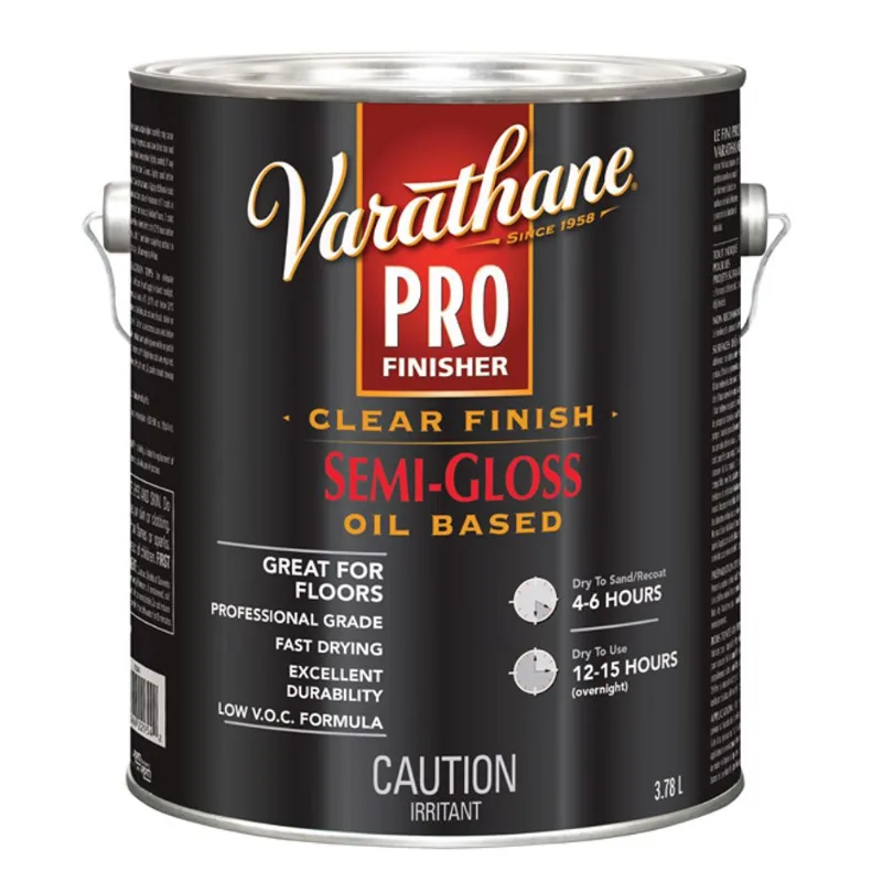 Varathane ProFinisher 3.78-L Interior Oil-Based Semi-Gloss Clear Finish