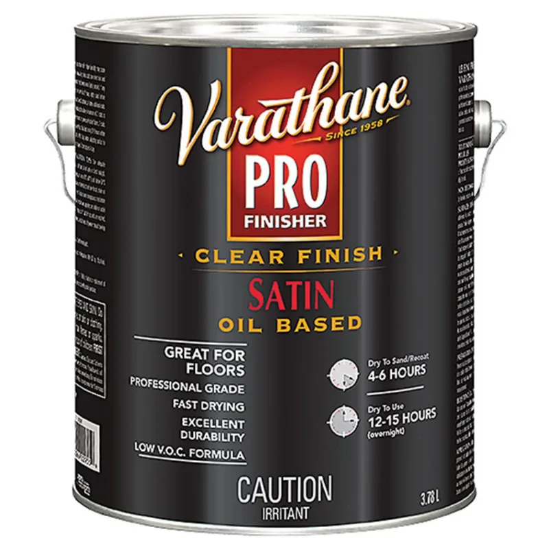 Varathane ProFinisher 3.78-L Interior Oil-Based Satin Clear Finish