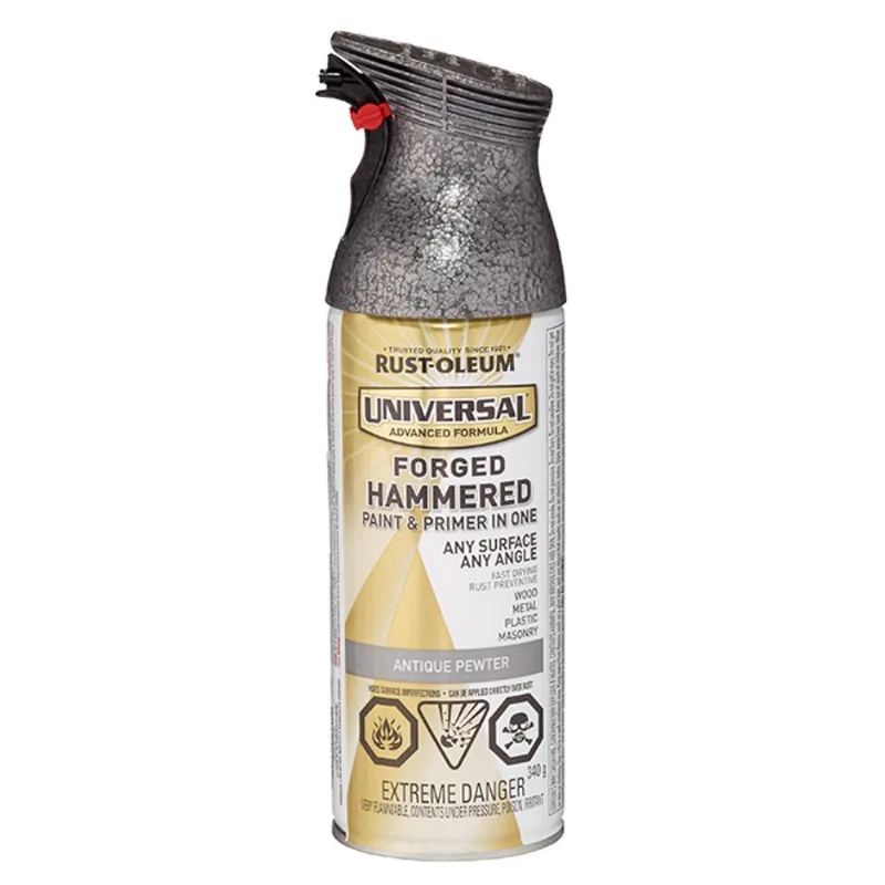 Hammered Spray Paint - 340 g - Antique Pewter