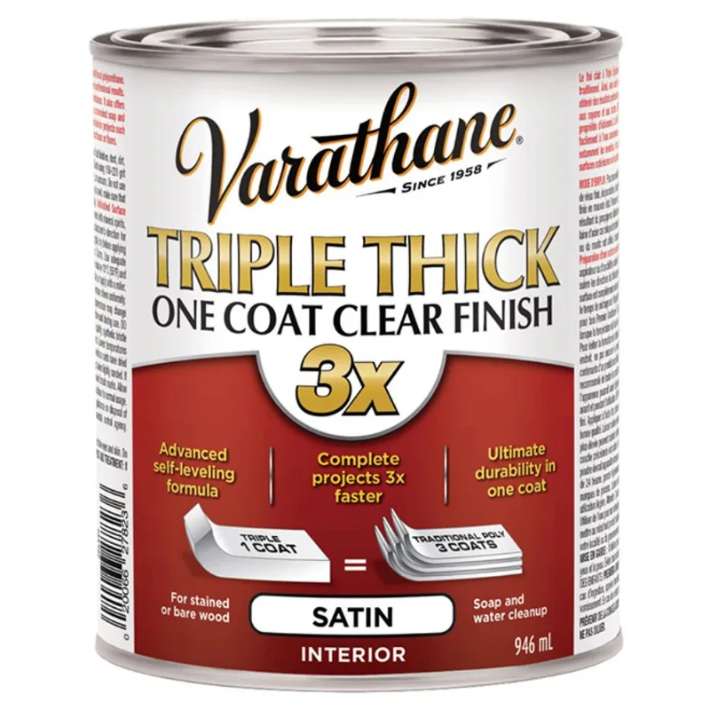 Varathane 946-ml Satin Triple Thick One Coat Clear Finish