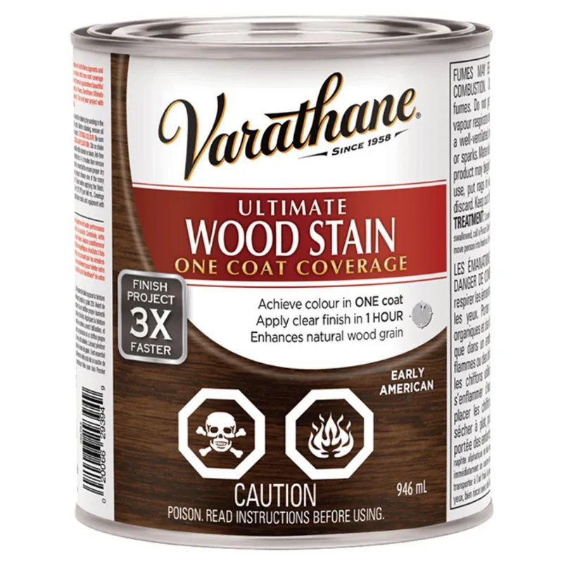 Varathane 946-ml One Coat Early Americain Ultimate Wood Stain