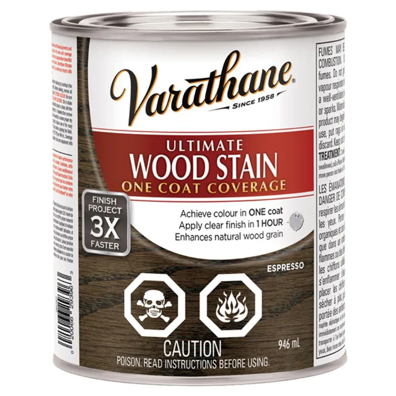 Varathane 946-ml One Coat Espresso Ultimate Wood Stain
