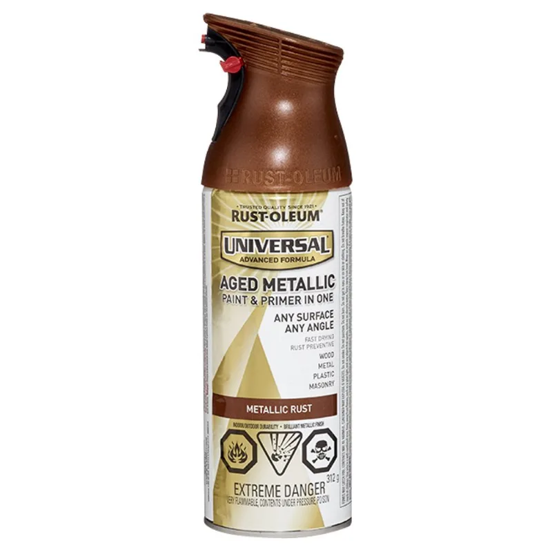 Rust-Oleum - Int/Ext Paint - ''Aged Metal'' - 312 g - Rust